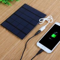 3.5W Solar Charger Polycrystalline Solar Cell Solar Panel USB Solar Mobile Charger For Power Bank ( HOT SELL) iexx214