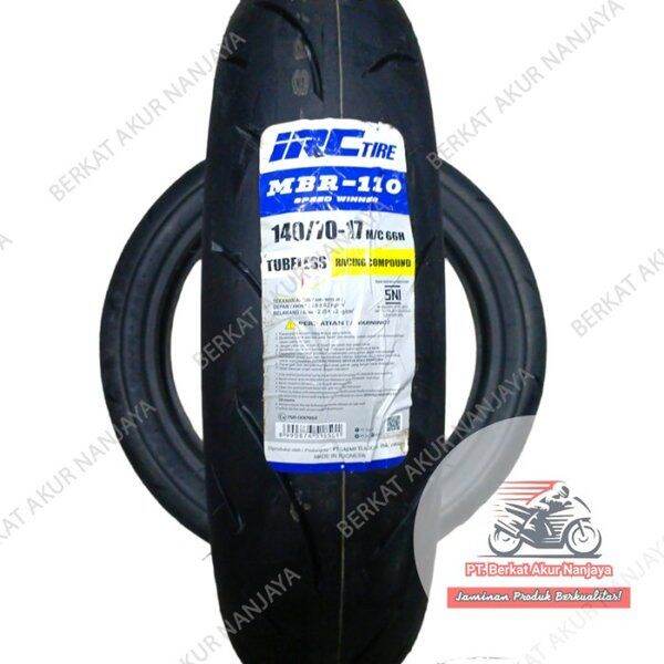 Irc Mbr Ukuran Ban Soft Compound Tubeless Bonus Pentil