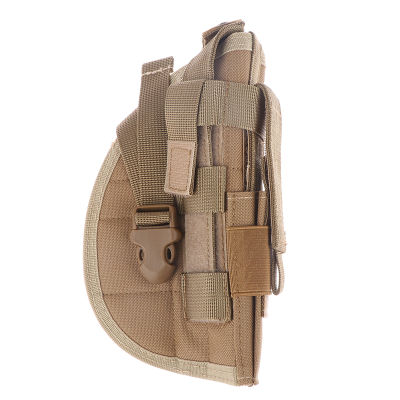 guliang630976 Universal Gun HOLSTER ยุทธวิธีขวามือ MOLLE ปืนพก HOLSTER ปรับได้