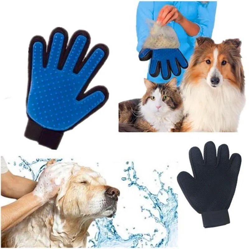 Five finger hotsell deshedding glove