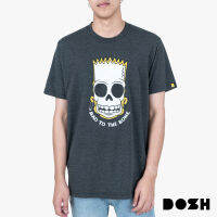 DOSH UNISEX T-SHIRTS THE SIMPSONS เสื้อยืดคอกลม แขนสั้น ผู้ชาย-ผู้หญิง FLSIMT5021-GB