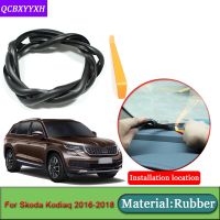 Car styling For Skoda Kodiaq 2016 2018 Anti Noise Soundproof Dustproof Car Dashboard Windshield Sealing Strips Auto Accessories