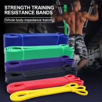 Latex Tpe Fat Burning Build Muscle Shape Resistance Exercise Fitness Elastic Band Pull-Up Squat Yoga Pilates Weight Rally Circle