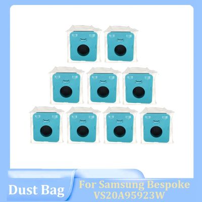 9Pcs Vacuum Cleaner Dust Bag Cordless Pole Dust Bag for Samsung Bespoke VS20A95923W Air-Jet Cordless Rod Vacuum Cleaner Dust Collection Bag Filter