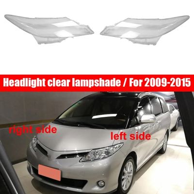 Front Headlight Cover Lens Shell for Toyota Previa/Estima Aeras 2009-2015 head light lamp Transparent Housing Lampshade