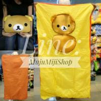 MOH_ผ้าห่ม Rilakkuma หมอน คุมะ [ของแท้]ผ้าห่มกันหนาว  ผ้าห่มพกพา