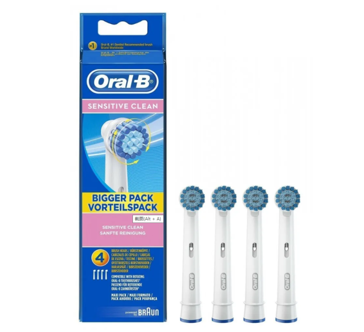 Oral-B EB17-4 Sensitive Gingival Care Electric Toothbrush Replacement ...