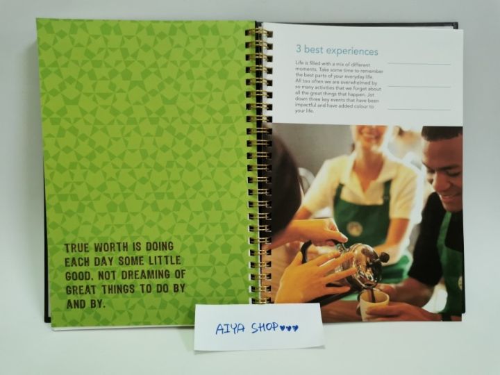 สตาร์บัคส์แพลนเนอร์-2012-starbucks-planner-2012-สมุดจดบันทึก-ไดอารี่สตาร์บัคส์-ของแท้-ของสะสม