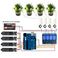 DIY Automatic watering water pump Automatic irrigation module DIY set Soil moisture detection automatic watering Pumping Diy Kit