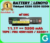 BATTERY : LENOVO X230++ แท้ ORG ใช้ได้กับรุ่น Thinkpad X220 X230 X230i สินค้ามือ1 รับประกันสินค้าจากร้านค้า1ปีเต็ม