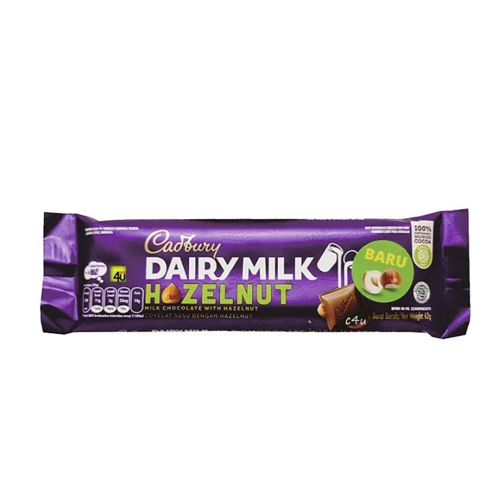 Cadbury - Chocolate Bar HAZELNUT - BESAR 62gr | Lazada Indonesia