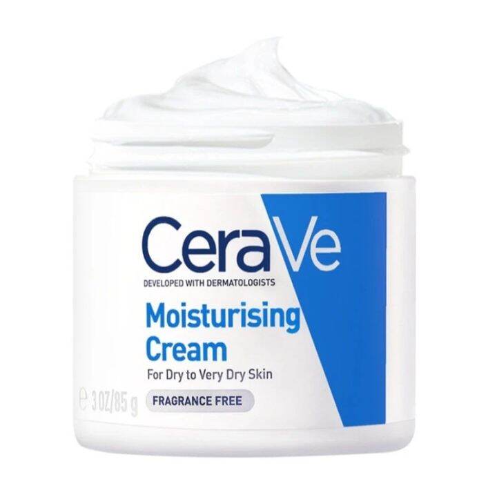 CeraVe Moisturizing Cream Facial Body Moisturizer Baume Hydratant 24 ...