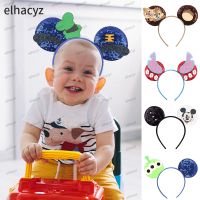 【YF】 New Boys Ears Headband Mouse Hairband With No Bow Party Festival Cosplay Headwear Gift Kids Hair Accessories