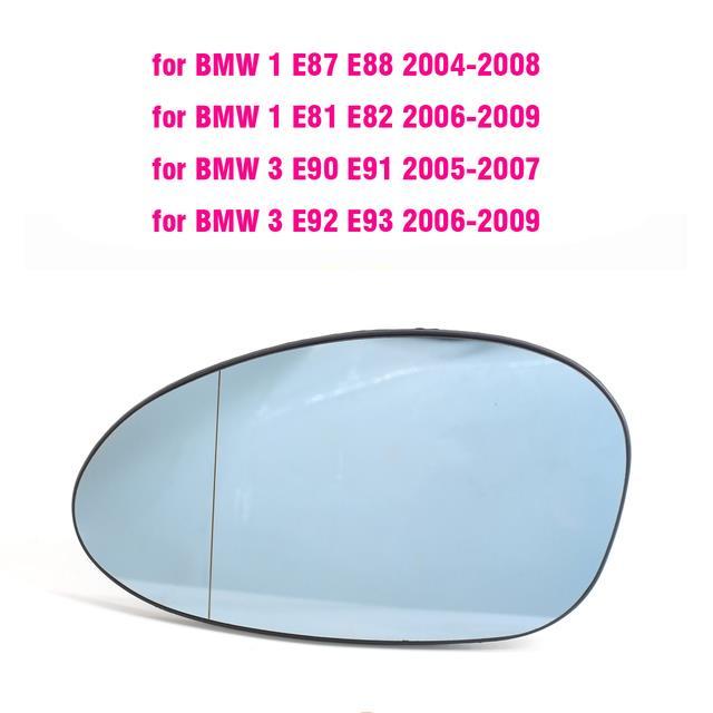 hot-สำหรับ-bmw-e90กระจกอุ่นด้านข้างกระจกกระจกมองหลังกระจกสำหรับ-bmw-e90-e91-e92-e93-m3สไตล์-e80-e81-e87