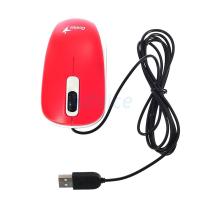 GENUIS USB Optical Mouse (DX-110) Red