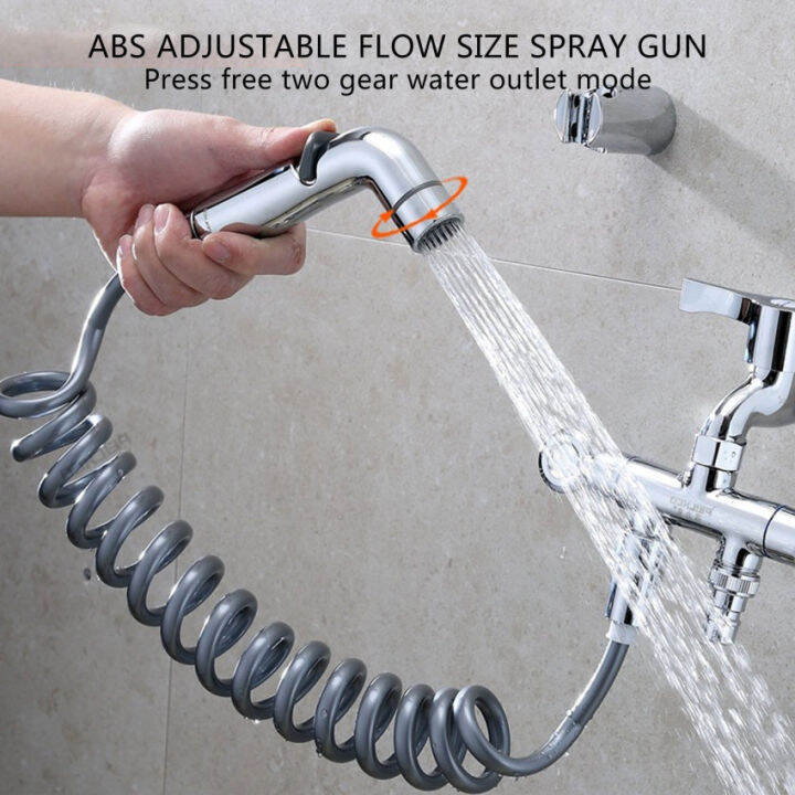 【Ready Stock】Flow Adjustable Bidet Sprayer Health Faucet Hand Shower ...