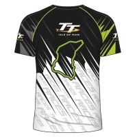 Summer Mens Motorcycle Island Cycling Off-Road Enthusiasts Short Sleeve Isle Of Man TT Quick Dry Sports T Shirt