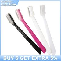 ✇ 2/4PCS Eyebrow Trimmer Makeup Sharp Razor Trimmer Stainless Steel Eyebrow Knife Hair Revomal Scraper Shaping Shaver Beauty Tools