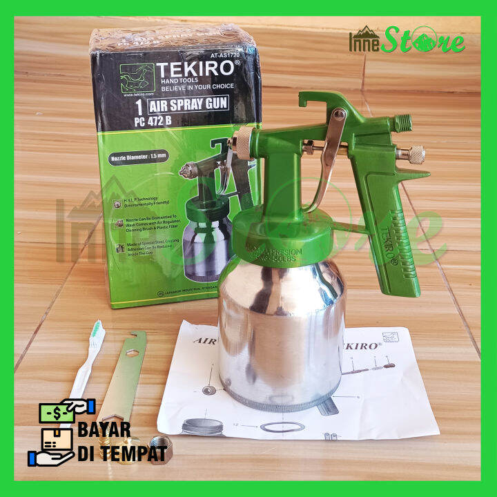 Semprotan Cat Tabung Bawah TEKIRO 472B Air Spray Gun | Lazada Indonesia