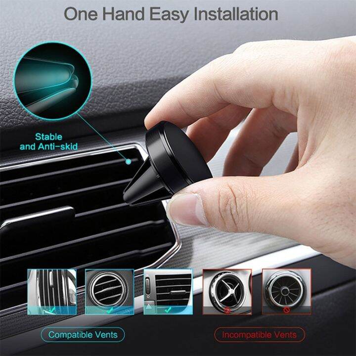 round-magnetic-car-phone-holder-universal-magnet-stand-air-vent-clip-bracket-gps-mobile-support-car-mounts