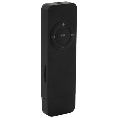 Portable USB Sport U Disk Mini Mp3 Music Player Support 32GB &lt;br&gt; TF Card（black）