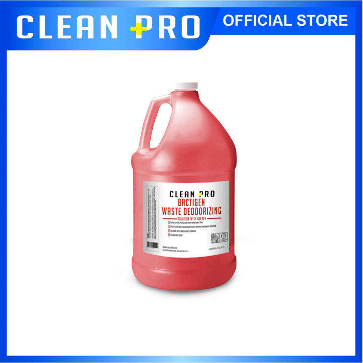 Bactigen Waste Deodorizing Solution with Bleach Concentrate Lazada PH