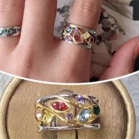 2023 Torina Quartz Crystal Ring Ionix Therapy Weight Loss Delicate Rings for Women Lymph Drainage Magnetic Rings for Women