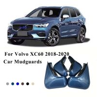 บังโคลนรถสำหรับวอลโว่ XC60 2018 2019 2020หน้าหลังแผ่นกันกระเซ็นมัดแฟล็ปส์บังโคลนรถคิ้วบังโคลนอุปกรณ์เสริมรถยนต์