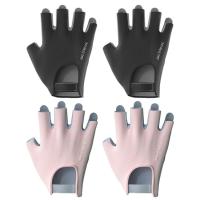 Workout Gloves Half Finger Horse Riding Mitts Breathable Fingerless Shock-absorbing Mitts for Training Weight Lifting Motorcycle polite