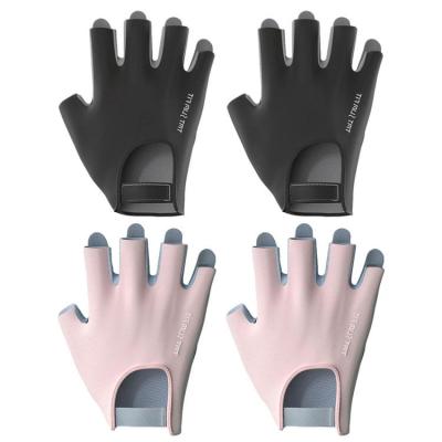 Workout Gloves Half Finger Mitts for Cycling Breathable Fingerless Shock-absorbing Mitts for Training Weight Lifting Motorcycle greater