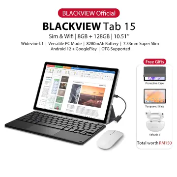 World Premiere 】Blackview Tab 15 8GB+128GB Tablet Android Pad