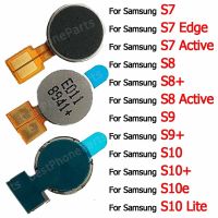 การสั่นสะเทือนสําหรับ Samsung Galaxy S10 Lite S10 + S10e 5G S7 Edge S8 Active S8 + S9 Plus S9 + Vibrator Motor ซ่อมเดิม Flex Cable