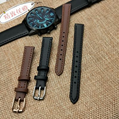 ❀❀ Womens leather watch strap size chain ultra-thin soft waterproof 8mm 10mm ultra-fine