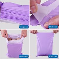 SHERPEN 50Pcs Purple Courier Mailer Bags Packaging Poly Plastic Self-Adhesive Mailing Express Bag Envelope Postal Pouch Mailing