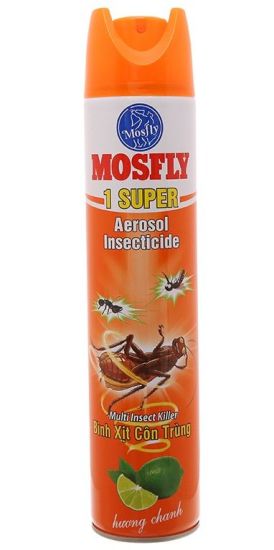 Hoàn tiền 10% bình xịt côn trùng mosfly 1 super hương chanh 600ml - ảnh sản phẩm 2