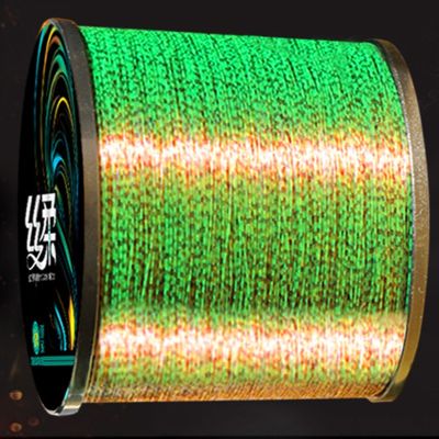 （A Decent035）2000m 3D Invisible Spoted Super Strong Carp Fishing Line Monofilament Speckle Fluorocarbon Coated Pesca