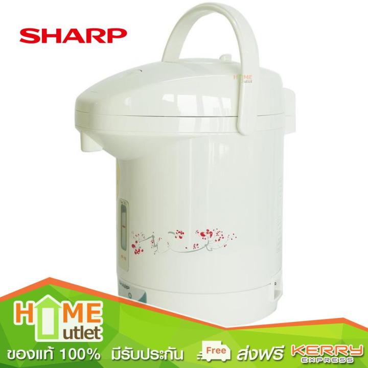 sharp-กระติกน้ำรุ่นไอพอท-1-8-ลิตร-สีขาว-รุ่น-kp-19s-rd