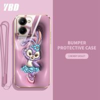 YBDเอฟเฟคต์ภาพเคลื่อนไหวใหม่เคสโทรศัพท์3มิติสำหรับ OPPO Realme 10 4G Realme 10Pro Realme 10Pro Plus 5G เคสลูกอมสาวความแม่นยำกรณีกล้องเคสโทรศัพท์อนิเมะที่เป็นที่นิยมเคสโทรศัพท์เคสกันกระแทกพิมพ์ลายน่ารักกับฟรีสายคล้อง