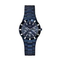 นาฬิกาข้อมือผู้หญิง Guess Glisten Blue Dial Blue Stainless Steel Ladies Watch W0027L3