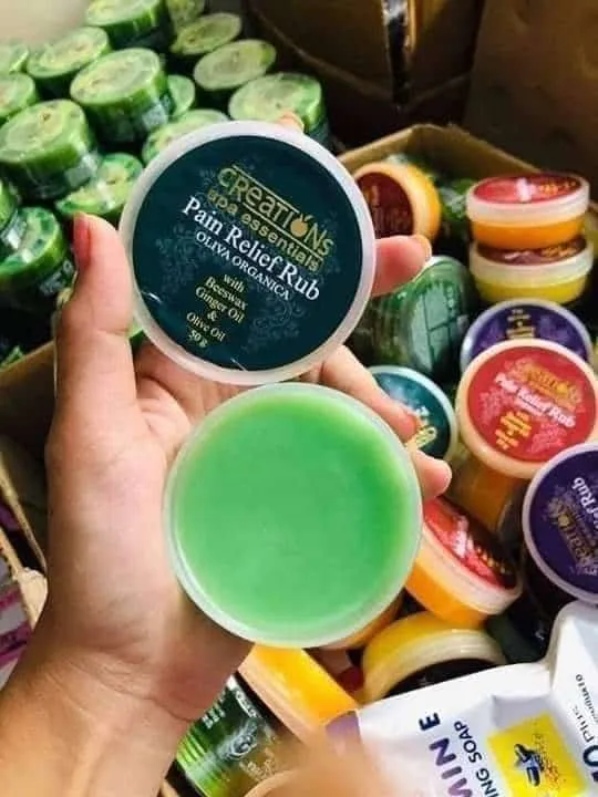 DAYBREAKS AUTHENTIC Pain Relief Rub Oliva Organica (Green) Effective sa mga workaholic dyan