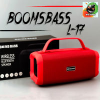 BOOMSBASS L6 ลำโพงบลูทูธแบรนด์แท้100% ลำโพงยอดฮิต คุณภาพดี เสียงดีฟังก์ชั่นครบ สามารถเชื่อมต่อ 2ตัวพร้อมกันได้ มีการรับประกัน