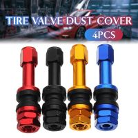 4PCS Auto Car Tubeless ล้อยางวาล์ว Stems Dust Caps TR48E Bolt-In ดัดแปลงวาล์ว Stems Cap