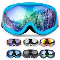 Outdoor Sports Ski Goggles Windproof Anti-fog Dustproof Goggles UV Protection Sports Ski Glasses Snowboard Skate Goggles