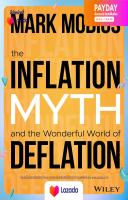 (หนังสืออังกฤษมือ 1) Inflation Myth and the Wonderful World of Deflation [Hardcover]