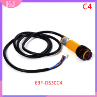 【HJ】 1PC E3F-DS30C4 PROXIMITY SWITCH เซ็นเซอร์โฟโตอิเล็กทริก NPN PNP DC5-36V