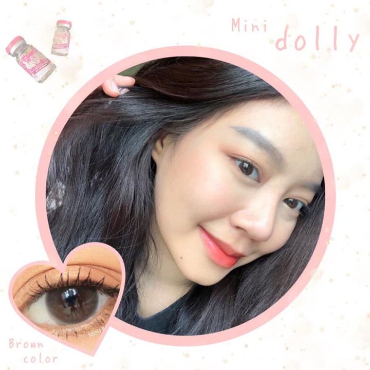 ขายดีที่1-มีค่าสายตา-wink-mini-dolly-gray-brown-สุดปัง-คอนแทคเลนส์-รายเดือน-มีอย-แถมตลับฟรี-เลนส์นิ่ม-สวยปังมาก