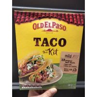 ?For you? Old el paso Taco The Kit 290g.แผ่นแป้งข้าวโพดอบกรอบพร้อมซอสทาโก้และเครื่งปรุงรส