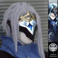 【LZ】♈✥✤  Máscara de Cosplay de Impacto Genshin Escudo do Doutor Onze Fatui Harbingers Acessórios Sumeru Akademiya Presentes