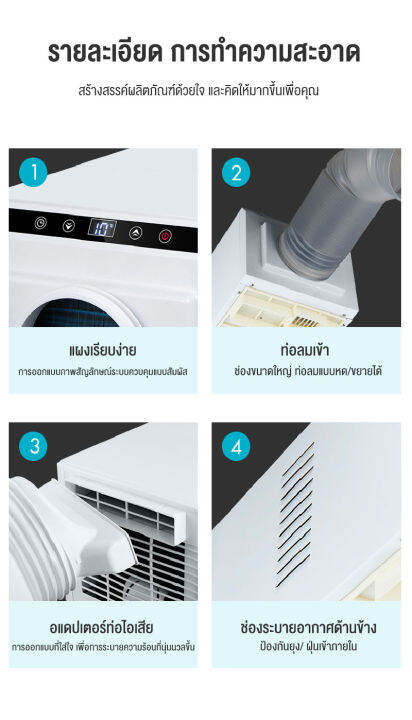 air-conditioning-เครื่องปรับอากาศสัมพันธ์กับอุณหภูมิของอากาศ-ความจุความเย็นสูงสุด-1300w-สามารถติดตั้งรถยนต์และบ้านได้โดยไม่ต้องใช้เครื่องภายนอก