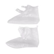 1 Pair Waterproof Protector Shoes Cases Unisex Buckle Rain Shoes Covers